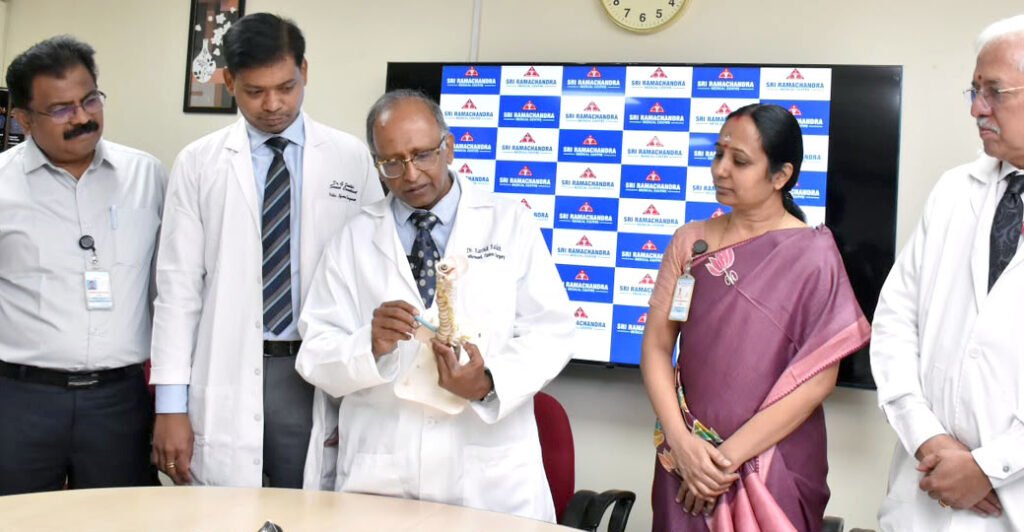 SRIHER Completes 100 Awake Spine Surgery Cases