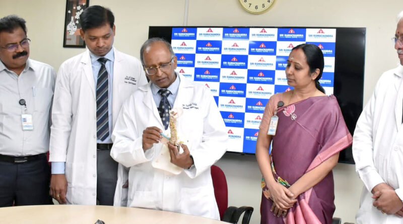 SRIHER Completes 100 Awake Spine Surgery Cases